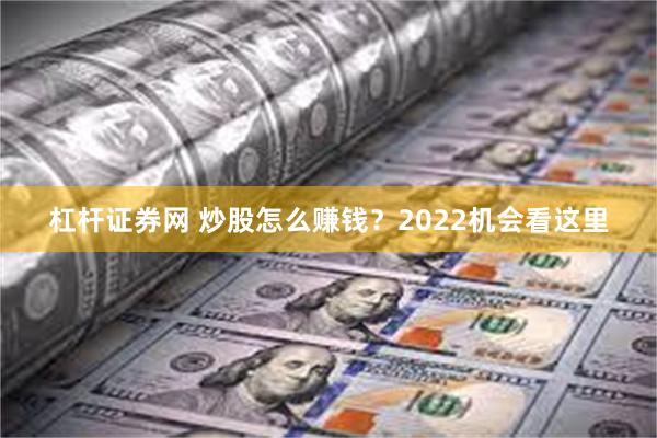 杠杆证券网 炒股怎么赚钱？2022机会看这里